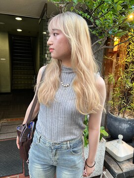 ネルケ 立川(nelke) ブロンドカラー/髪質改善