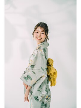 ヘアメイクアンドセットサロン リッコ(Hair make&set salon Ricco) 梅田ヘアセット浴衣タイトヘアセット