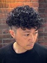 プレミアムバーバー 原宿店(PREMIUM BARBER produce by HIRO GINZA)&nbsp;宮城リョータ風パーマ