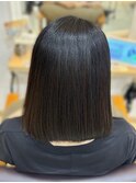 縮毛矯正【SEASON　PLUS　野入】　さら艶ストレート　NO41B