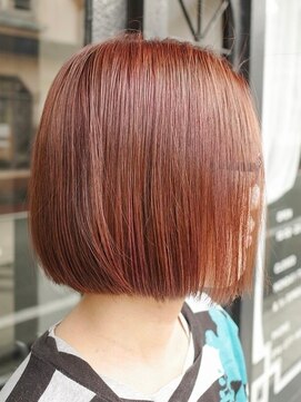 カムジーヘッドカミノウラ(COMEGHEAD KAMINOURA) ダブルカラーミルクティーベージュカラーケアブリーチ韓国ボブ