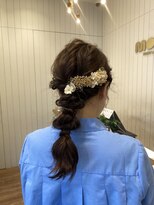 モリオフロムロンドン 大宮店(morio from London)&nbsp;編み下ろしアレンジ【金山】