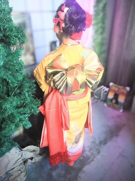カイト(Kite) 七歳振袖着付けヘアセット