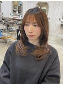 20代30代大人可愛い小顔似合わせレイヤーカット