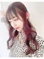 シンク オモテサンドウ(sync omotesando) インナーカラー/イヤリングカラー/小顔カット&韓国ヘア