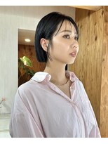 チル(chill)&nbsp;シースルーバングとボブ