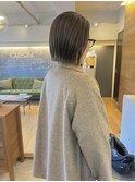 きりっぱボブ/オリーブベージュ