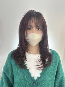 ホープ(hope) レイヤーカット×レッドブラウン【大阪｜梅田】