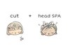 カット＋ヘッドスパ.*