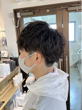 シャンプーボーイアネックス(SHAMPOO BOY Annex) メンズマッシュ　シャドウパーマ　佐世保