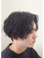 プロメール マッシュショート、パーマ