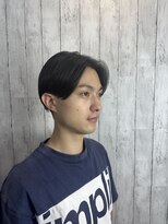 ビューティドレッセヤマノ 池袋パルコ(Beauty Dresse YAMANO)&nbsp;メンズツーブロック　センターパート