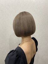 スピナー 武蔵小杉(Spinner)&nbsp;シアーグレージュ×ミニボブ