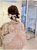 浴衣ヘアセット
