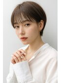 ナチュラル×シンプルで叶える、大人のショート