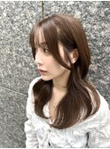 【顔周り小顔カット】池袋 髪質改善 酸性ストレート