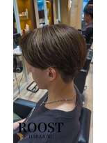 ルースト 原宿店(ROOST)&nbsp;センターパート/ニュアンスパーマ/渋谷/原宿/パーマ