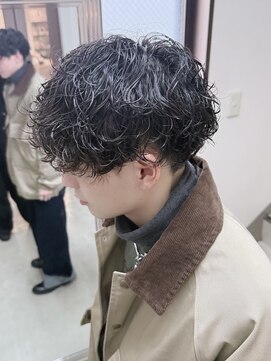 コワファーストナガサキシャンプーボーイ(COIFF1RST NAGASAKI SHAMPOO BOY) シャドウパーマ メンズサロン マッシュ カット 韓国ヘア