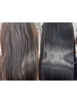 癖を押さえてあなた史上最高の美髪に◎《髪質改善ストレート》でダメージレスな仕上がりへ♪