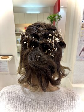 ライズヘアー(Rise hair) ハーフアップ