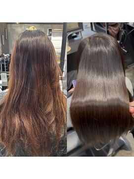 ローリー(Rowlly) 美髪矯正before after