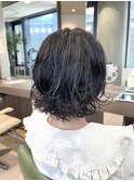 ゆるふわパーマショートパーマ