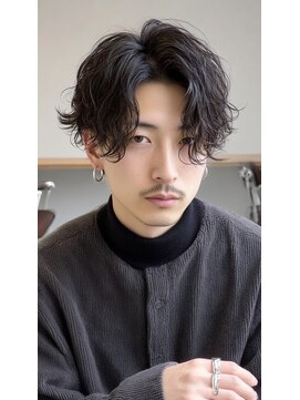 ケシキ 表参道 原宿(kesiki.) フェザーパーマフェザーショート韓国へアセンターパート