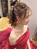 シーム(Seamu) ブライダルポニーテールアレンジ