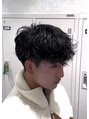 メンズヘアフェイス(Men's hair FACE。)&nbsp;初パーマに挑戦しやすいシャドウパーマ