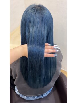 ヘアルーム クオーレ(hair room Cuore) Blue!