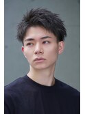 原宿メンズパーマルーズショートアクティブショートツイスパ緩め