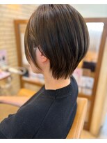 ハピネスフィール 宇治店(Happiness FEEL)&nbsp;髪質改善カラー＊ショートボブ7.4ナチュラルショート