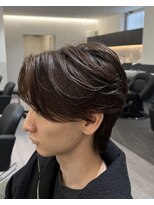 become men's hair 名駅EAST【10月3日 NEW OPEN(予定)】 センターパートウルフ/毛流れ/韓国ヘア/くびれウルフ/名駅