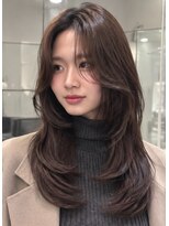 ベル 新宿(Belle)&nbsp;大人ヘア　レイヤーカット　2way 韓国ヘア　新宿