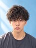 【立体感ヘア】カット+波巻きパーマorツイストスパイラルパーマ [MEN'S]