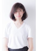 ナチュラルバレイヤージュ ふんわりボブ  20代30代40代