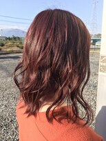 ヘアーアンドネイル ガレージ(GARAGE)&nbsp;ピンクパープルロブ