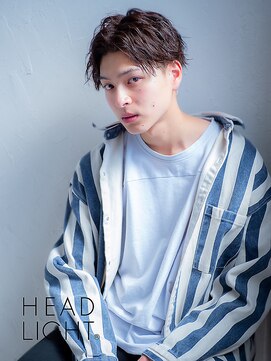 グラ デザイン アンド ヘアー 西院店(GRAS DESIGN & HAIR by HEADLIGHT) *GRAS*N.hommeで作るウエーブミックスセンターパート