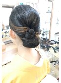 訪問着着付けとヘアセット【ヘアアレンジ　立川/立川南/八王子】