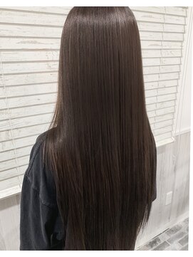 ビーチ ヘア メイク 綱島店(BEACH hair make) さらさら♪ツヤ髪ストレートヘア/ビターショコラ/うる艶髪