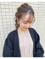 フィオーレ ヘアデザイン(FIORE hair design)&nbsp;ポニーテール/シースルーバング