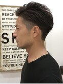 短髪 ツーブロック 束感