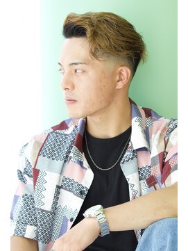 にもう ワイルドアップバングかき上げヘアニュアンスマッシュ２