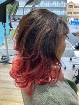 ラバフロー 小野原店(LAVA FLOW) ピンクグラデーションカラー