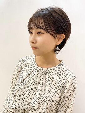 グランドライン(GRAND LINE) イメチェン耳掛けシースルー可愛いショートヘア