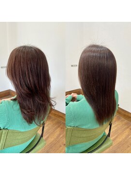 デュアル(dual) 40代/悩み解決☆セミロングヘア