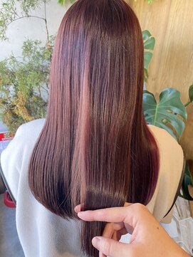 ミルバイアンフィニー(MIL by INFINI) サラサラピンクヘア/髪質改善/MIL