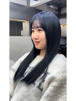 イキ 表参道(iki omotesando)&nbsp;ミディアムヘア/スラッシュ/グレージュカラー/デザインカラー