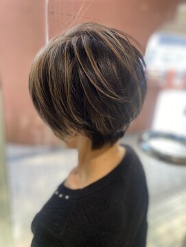 ヘアスペース エアリス(Hair space Earth) コントラストハイライトカラー