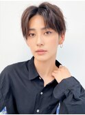 30代40代メンズセンターパート清潔感ビジネス好感度モテ髪